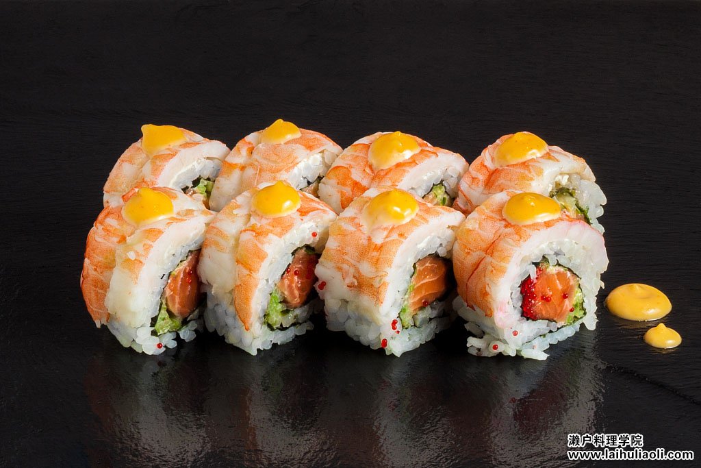 美式鲜虾卷_日本料理培训_寿司培训_从0基础系统化学习日本料理-濑户